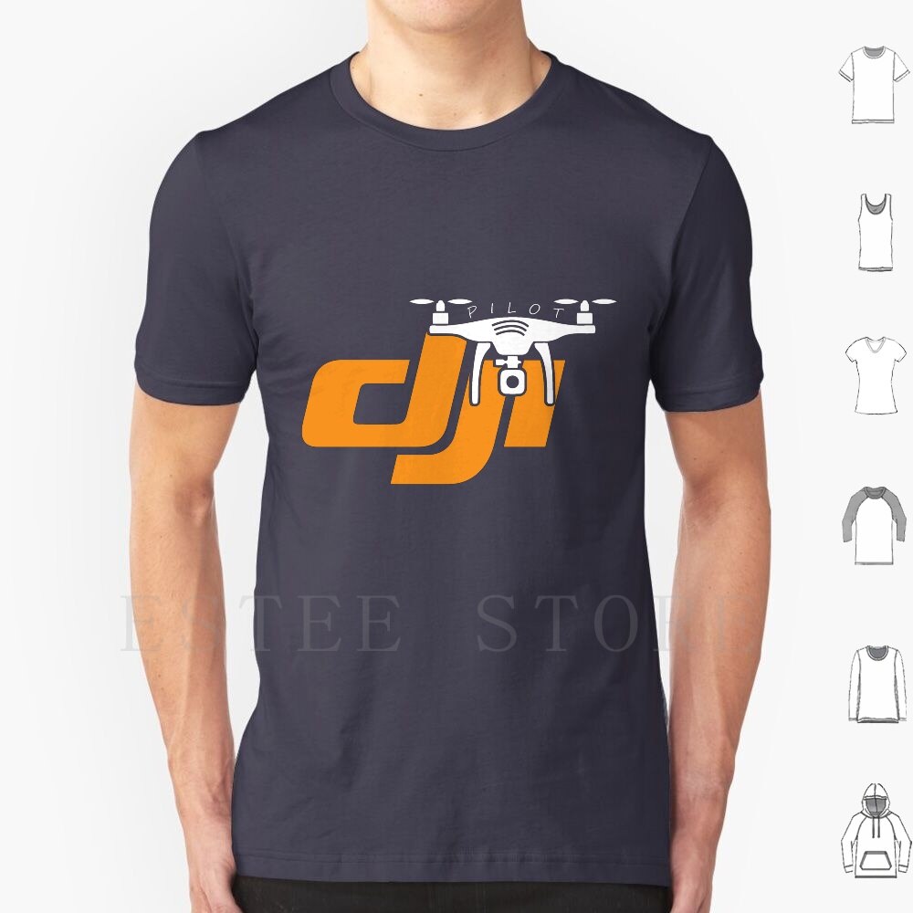 Dji 파일럿 디자인 T 셔츠 남성 코튼 6Xl Dji 파일럿 필로 모바일 커버 Dji 파일럿 타블렛 케이스 스킨 전화 지갑 Panthome Drone